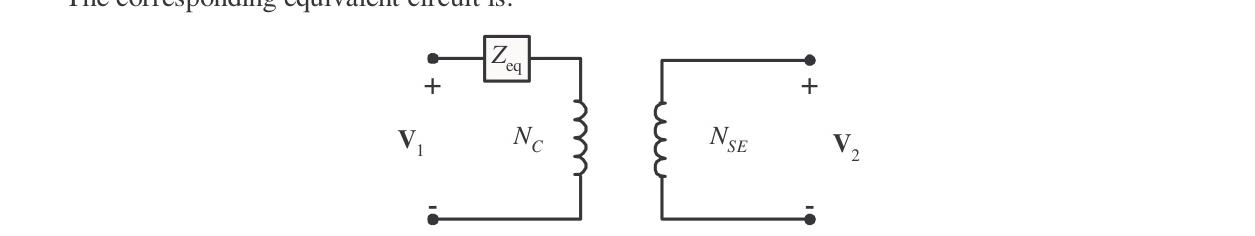 Conventional Transformer Impedance Model