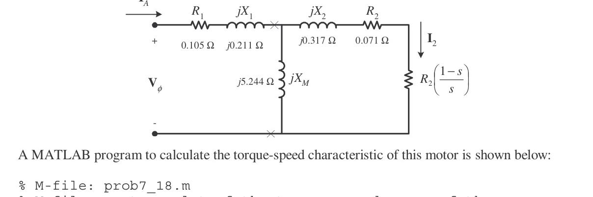Problem 7-18 Equivalent Circuit