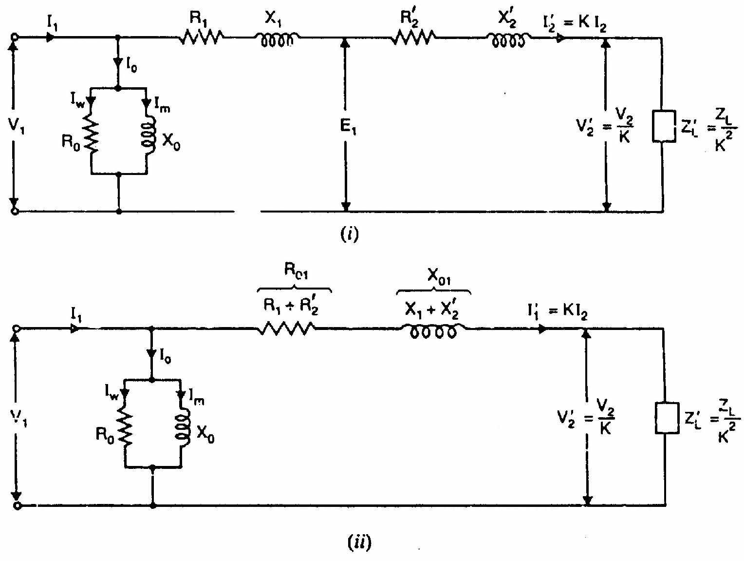 Approximate Equivalent Circuit with Shunt Branch at Input