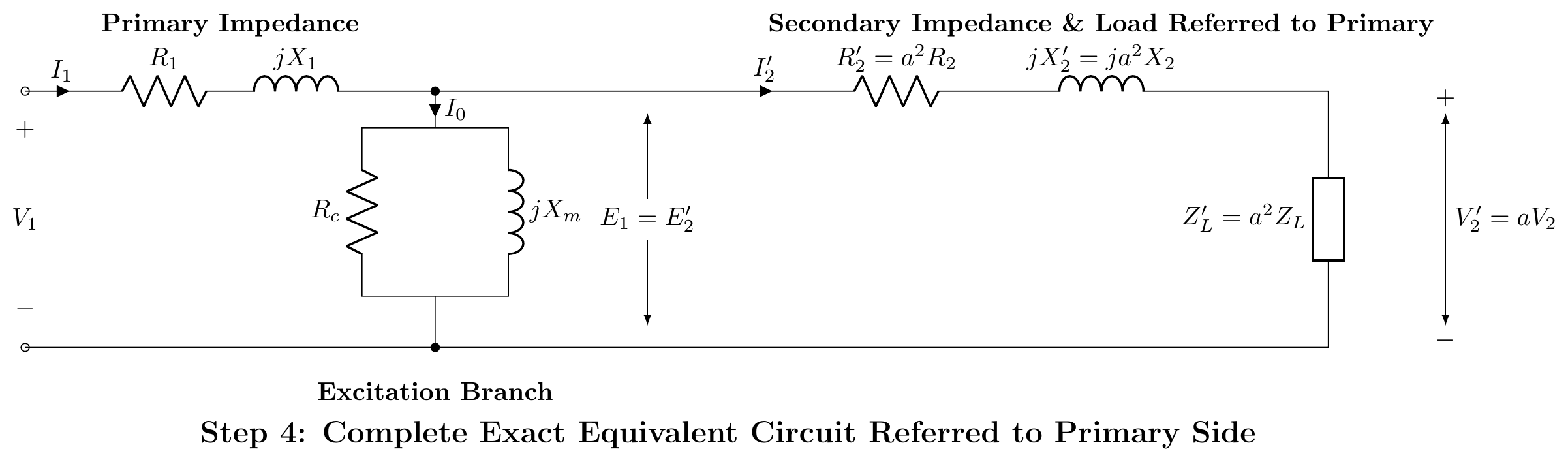 Step 4: Exact Equivalent Circuit